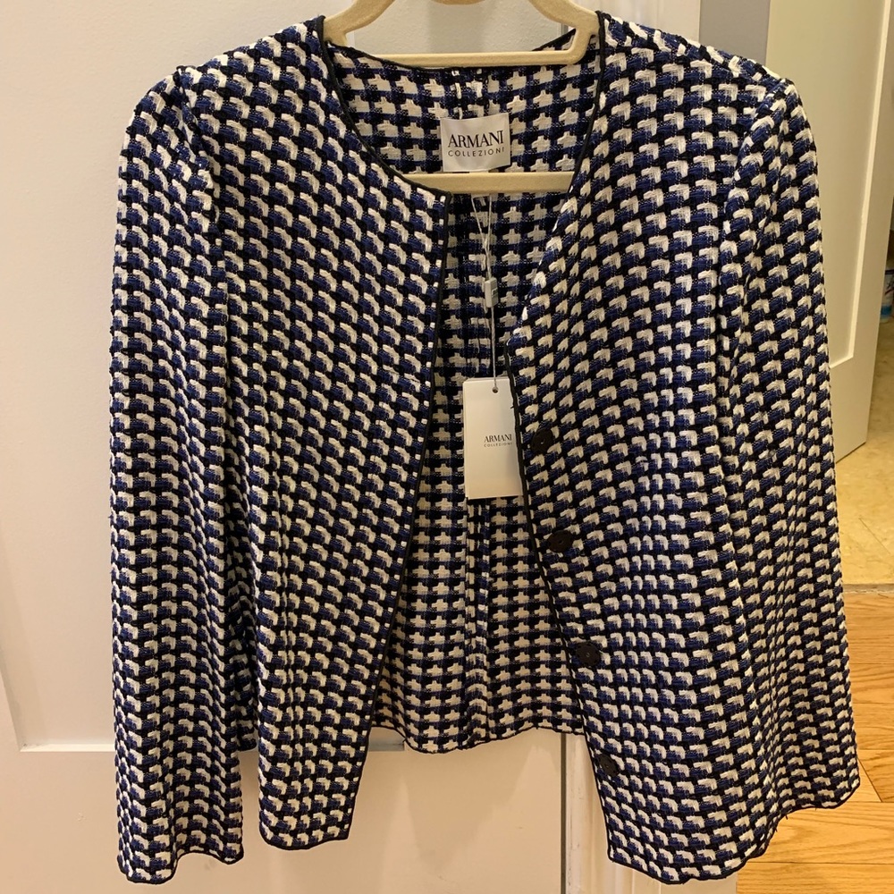 Giorgio Armani Blue Jacket BRAND NEW